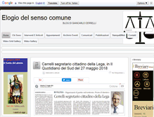 Tablet Screenshot of giancarlocerrelli.com